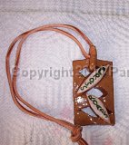 Cross Roads Pendant and leather cord